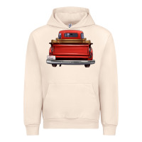 Sandshell western red truck back view Urban Hoodie - FaDigitalArtStudio