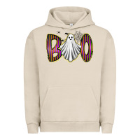 Pigment French Oak boo ghost Urban Hoodie - RacoonDesign