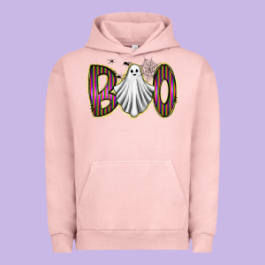 Boo Ghost Urban Hoodie Designed By Racoondesign