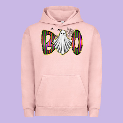Boo Ghost Urban Hoodie Designed By Racoondesign