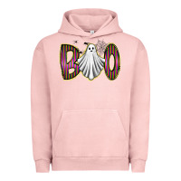 Pigment Salmon boo ghost Urban Hoodie - RacoonDesign