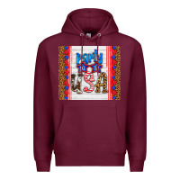Burgundy party in the usa Premium Hoodie - HRA Design Shop