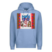 Colony Blue party in the usa Premium Hoodie - HRA Design Shop