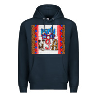 Navy party in the usa Premium Hoodie - HRA Design Shop