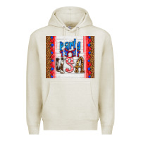Oatmeal Heather party in the usa Premium Hoodie - HRA Design Shop