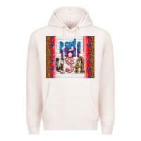 Pale Pink party in the usa Premium Hoodie - HRA Design Shop