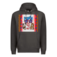 Smoke party in the usa Premium Hoodie - HRA Design Shop