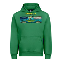 Emerald fishing dad  libbey glass Urban Hoodie - HRA Design Shop