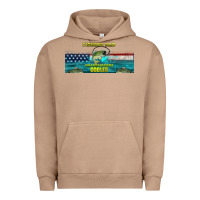 Pigment Burro fishing dad  libbey glass Urban Hoodie - HRA Design Shop