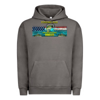 Pigment Tornado fishing dad  libbey glass Urban Hoodie - HRA Design Shop