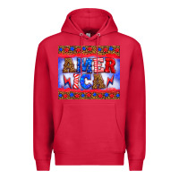 Cardinal america thunderbolt Premium Hoodie - HRA Design Shop