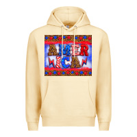 Pina Colada america thunderbolt Premium Hoodie - HRA Design Shop