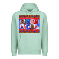 Seafoam america thunderbolt Premium Hoodie - HRA Design Shop