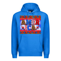 True Royal america thunderbolt Premium Hoodie - HRA Design Shop