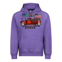 Tulip home of the brave Urban Hoodie - CowhideDigitalArt