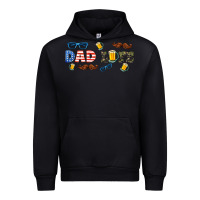 Black dad life  libbey glass Urban Hoodie - HRA Design Shop
