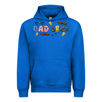 Cobalt dad life  libbey glass Urban Hoodie - HRA Design Shop