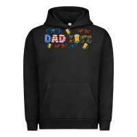 Pigment Black dad life  libbey glass Urban Hoodie - HRA Design Shop