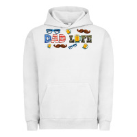 Pigment Lunar Rock dad life  libbey glass Urban Hoodie - HRA Design Shop