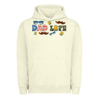 Pigment Pistachio dad life  libbey glass Urban Hoodie - HRA Design Shop
