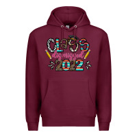 Burgundy class dismissed 2022 Premium Hoodie - CowhideDigitalArt