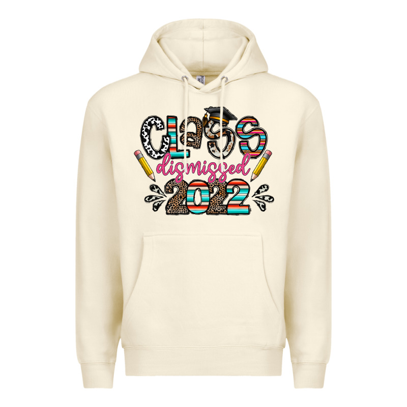 Class Dismissed 2022 Premium Hoodie by CowhideDigitalArt | Teevron