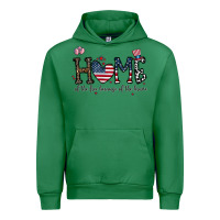 Emerald home of the free beacuse of the brave Urban Hoodie - CowhideDigitalArt