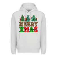 Dove Grey merry xmas Premium Hoodie - FaDigitalArtStudio
