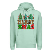 Seafoam merry xmas Premium Hoodie - FaDigitalArtStudio