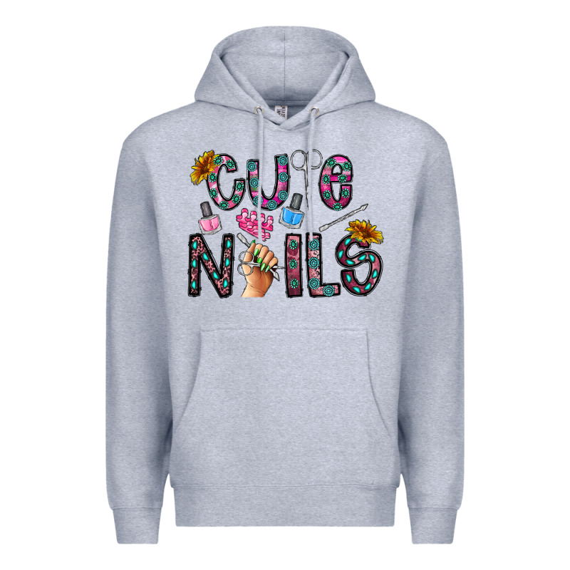 Cute Nails Premium Hoodie by CowhideDigitalArt | Teevron