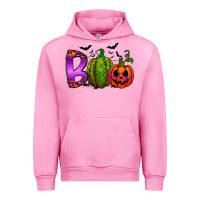 Fuchsia Pink boo halloween Urban Hoodie - RacoonDesign