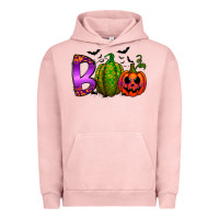 Pigment Salmon boo halloween Urban Hoodie - RacoonDesign