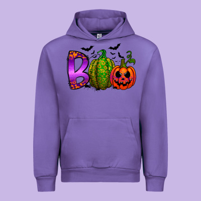 Boo Halloween Urban Hoodie Designed By Racoondesign