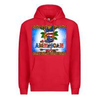 Red all American girl Premium Hoodie - HRA Design Shop