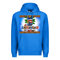 True Royal all American girl Premium Hoodie - HRA Design Shop