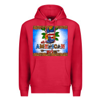Cardinal all American girl Premium Hoodie - HRA Design Shop