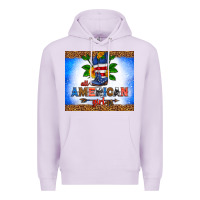 Lilac all American girl Premium Hoodie - HRA Design Shop