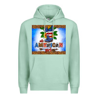 Seafoam all American girl Premium Hoodie - HRA Design Shop