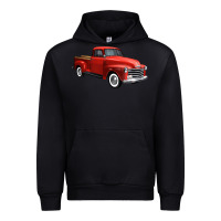 Black western red truck right 34 view 1 Urban Hoodie - FaDigitalArtStudio