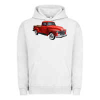 Pigment Lunar Rock western red truck right 34 view 1 Urban Hoodie - FaDigitalArtStudio