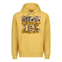 Antique Gold nurse life Premium Hoodie - FaDigitalArtStudio