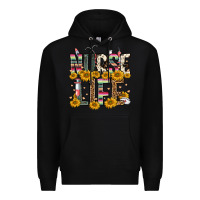 Black nurse life Premium Hoodie - FaDigitalArtStudio