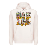Pale Pink nurse life Premium Hoodie - FaDigitalArtStudio