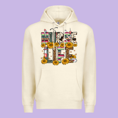 Nurse Life Premium Hoodie Designed By Fadigitalartstudio