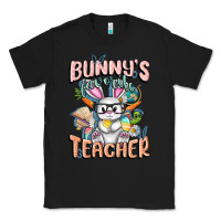 Black Bunny's Favorite Teacher Easter Day Classic Tee - FaDigitalArtStudio