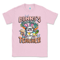 Bubblegum Pink Bunny's Favorite Teacher Easter Day Classic Tee - FaDigitalArtStudio
