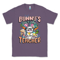 Lavender Bunny's Favorite Teacher Easter Day Classic Tee - FaDigitalArtStudio