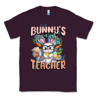 Plum Bunny's Favorite Teacher Easter Day Classic Tee - FaDigitalArtStudio