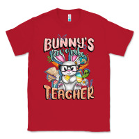 Red Bunny's Favorite Teacher Easter Day Classic Tee - FaDigitalArtStudio