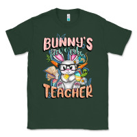 Sports Green Bunny's Favorite Teacher Easter Day Classic Tee - FaDigitalArtStudio